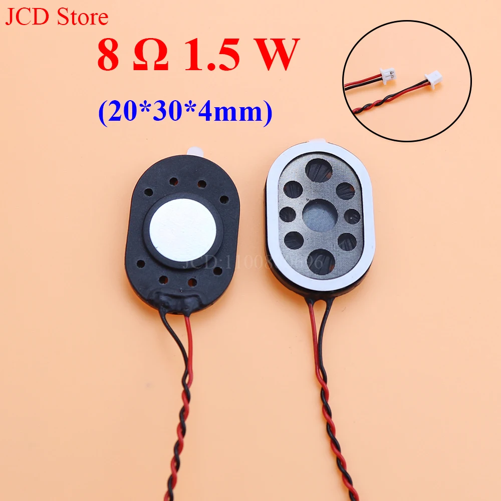 1 piece 1.5W8R 8R1.5W GPS Speaker Connector 2030 1.5W 8R 1.5W 20 * 30mm Thickness: 4MM