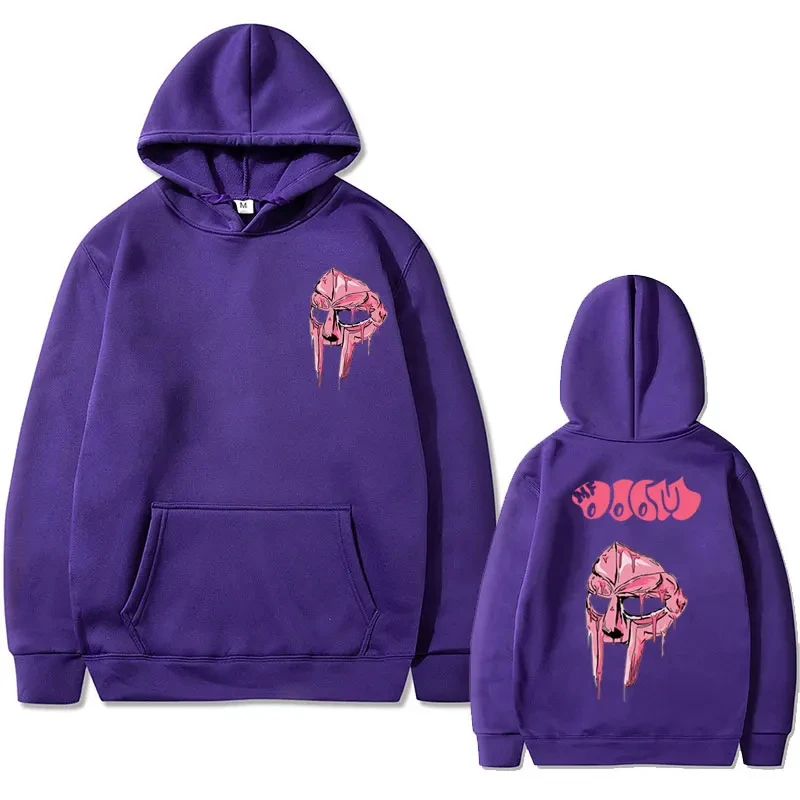 Singer Mf Doom Madlib Madvillain Graphic Hoodie Unisex Loose Hip Hop Sweatshirt Pullover Women Fleece Cotton Hoodies Streetwear
