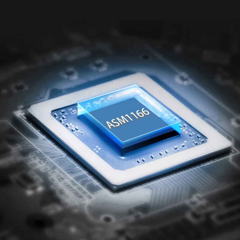 6-портовая плата расширения M.2 NVME M-Key PCIE 3.0 к SATA 6 Гбит/с NAS Synology Жесткий диск Расширенный адаптер PCI-E Riser Card ASM1166 PM