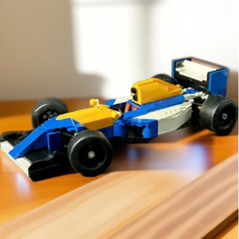 2025 جديد 10353 فريق ويليامز FW14B ونيجيل مانسل 799 قطعة نموذج سيارة زرقاء هدايا عيد الميلاد الطوب الأطفال لعبة تعليمية