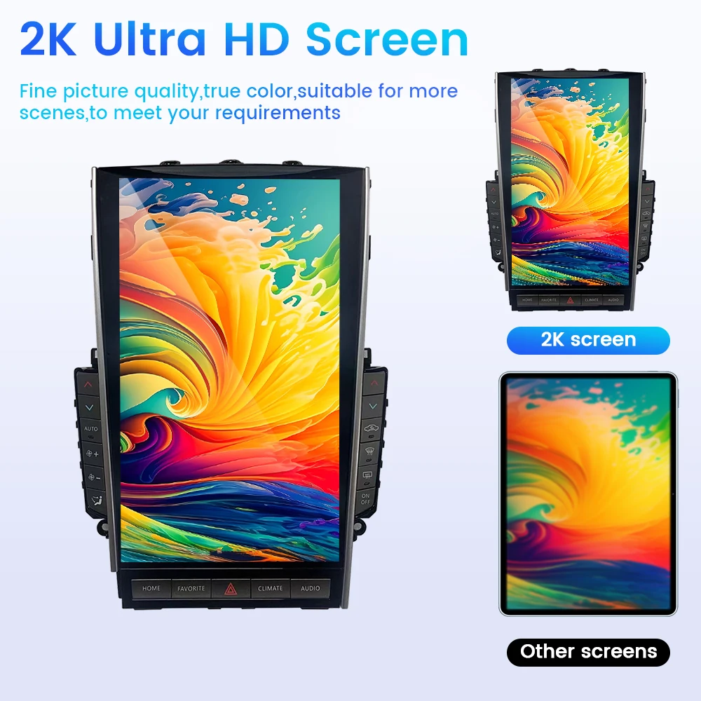13.6 inch Android 13 For Infiniti Q50L Q50 Q50s Q60 2015-2019 Touch Screen Radio DSP Headunit Stereo Receiver Multimedia Player