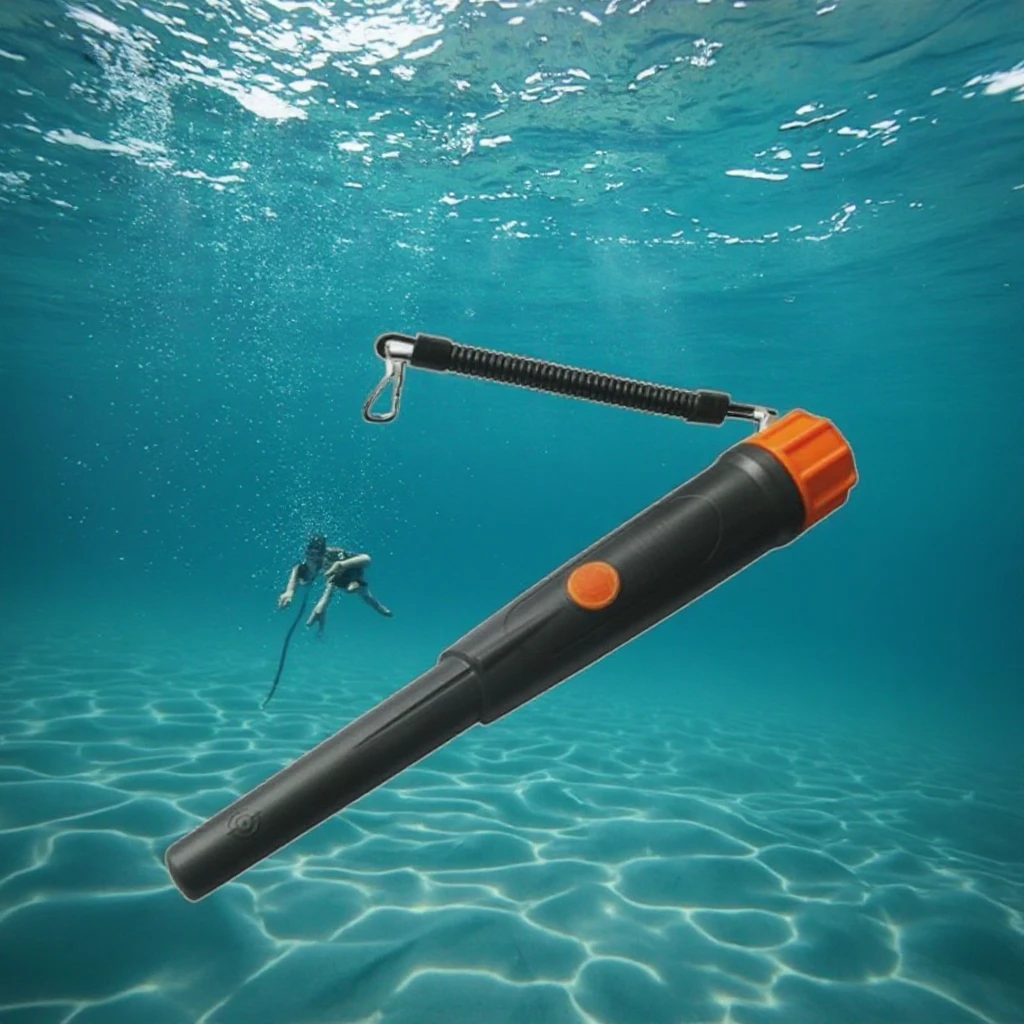 MD-720 Waterproof Pinpointer Detector High Sensitivity Gold Metal Locator for Underground Detection view 3