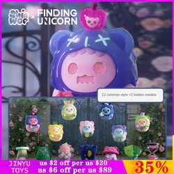 Original Ghost Bear Shinwoo The Secret Bear Garden Blind Box Action Figure Figurines Children's Toys Girl Birthday Collectible