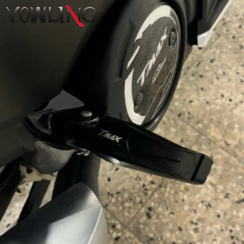 

2001-2026 Footrests Footpegs Foot Rests Pegs Rear Pedal For Yamaha T-MAX TMAX 500 530 560 Tech Max DX SX Motorcycle Accessories