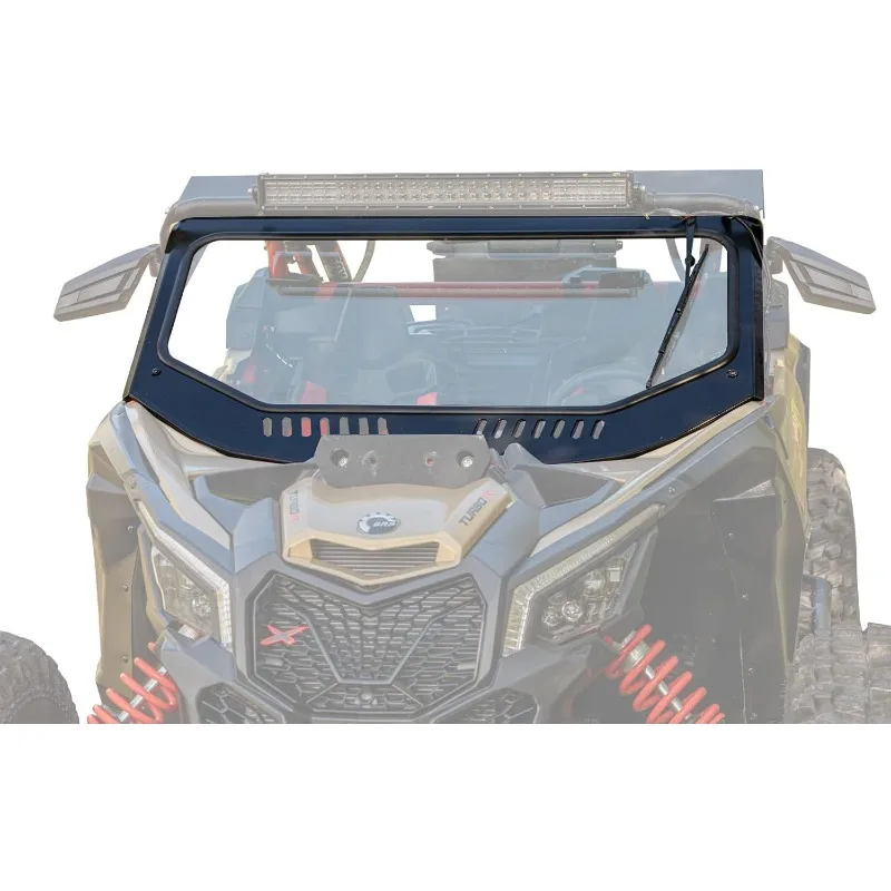 

SuperATV Vented Front Glass Windshield for the CanAm Maverick X3 2017+ (See Fitment) | DOT Approved Laminated Safety Glass Winds