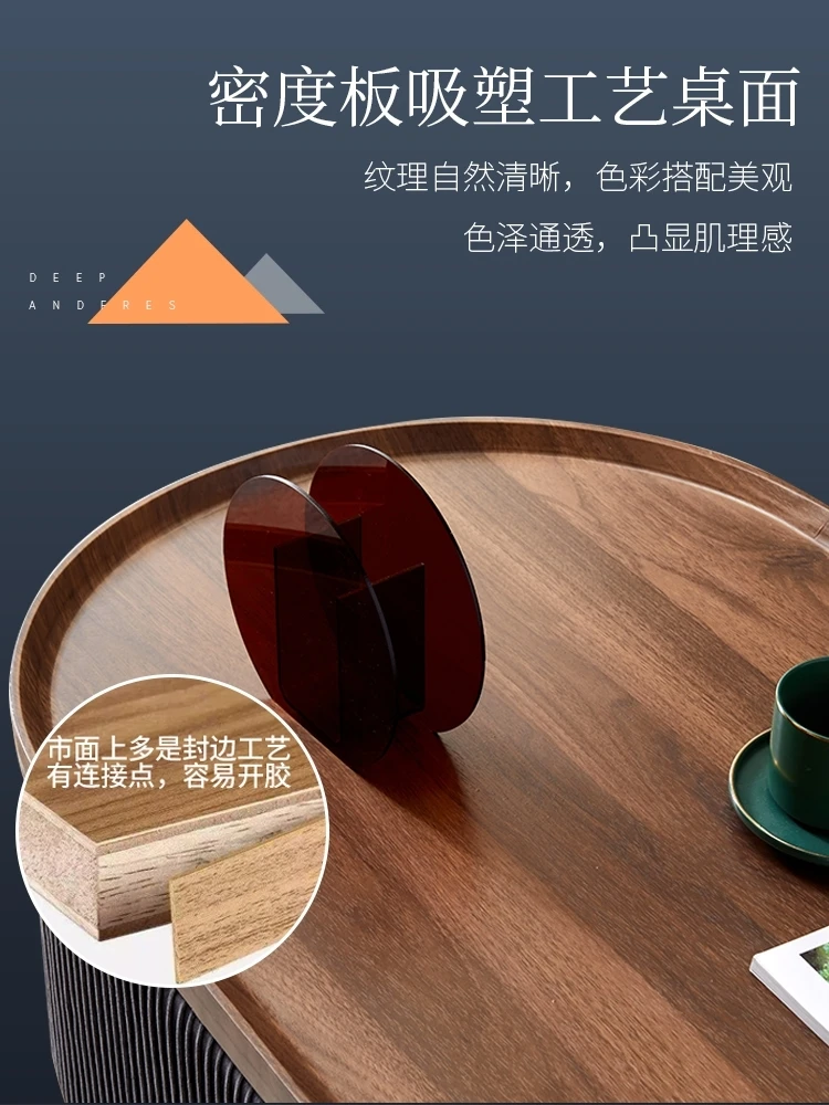 Small Apartment Living Room Coffee Table Simple Modern Household Storage Small Coffee Table Creative Sofa Side Table