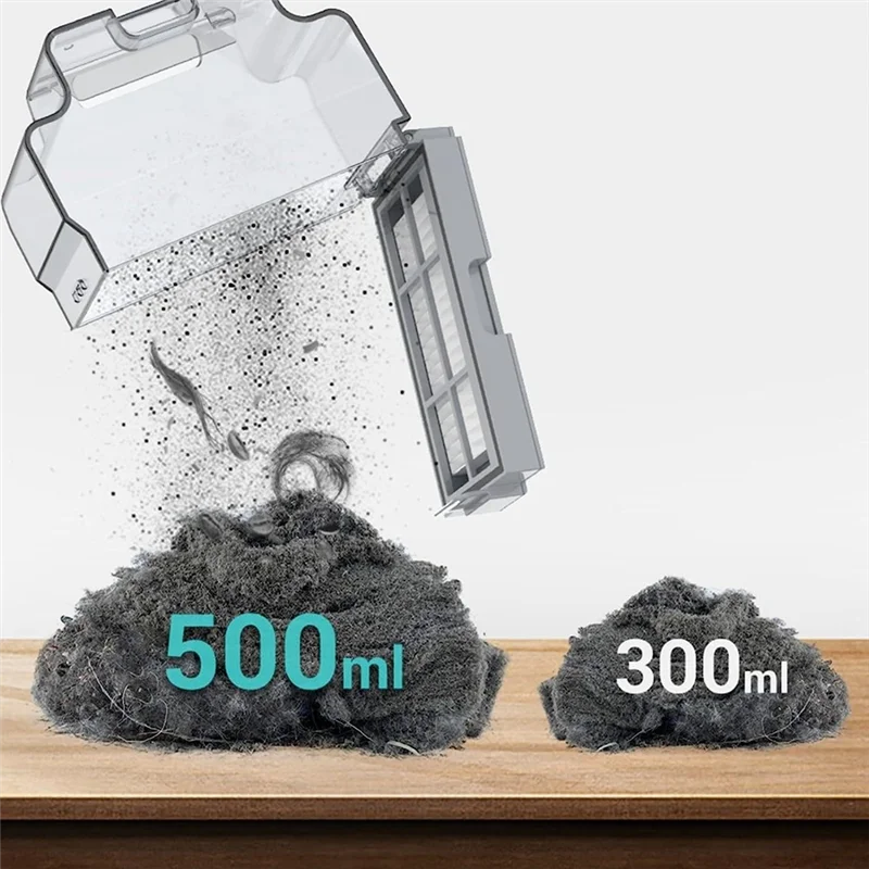 Abwr-caixa de lixo para lefant m210/m213/m210b robô aspirador pó recipiente peças reposição robô caixa poeira peças reposição