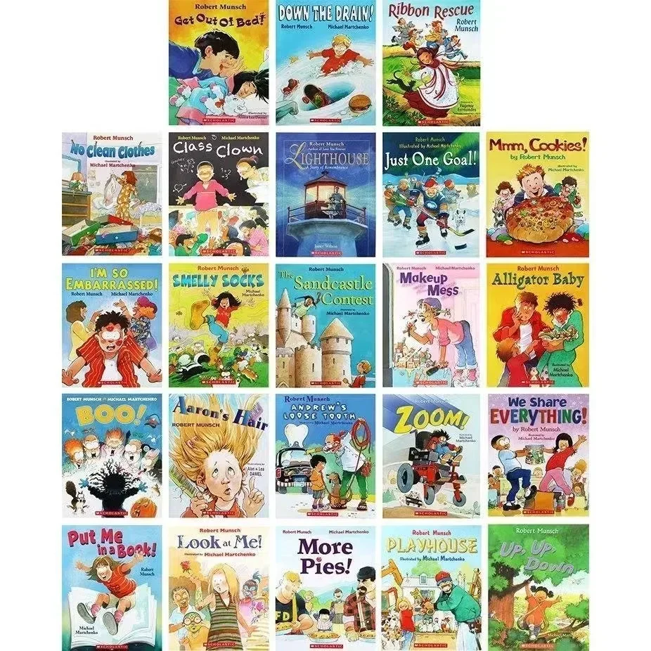 23 Books Robert Munsch Children's English bedtime book early education book english Picture Books