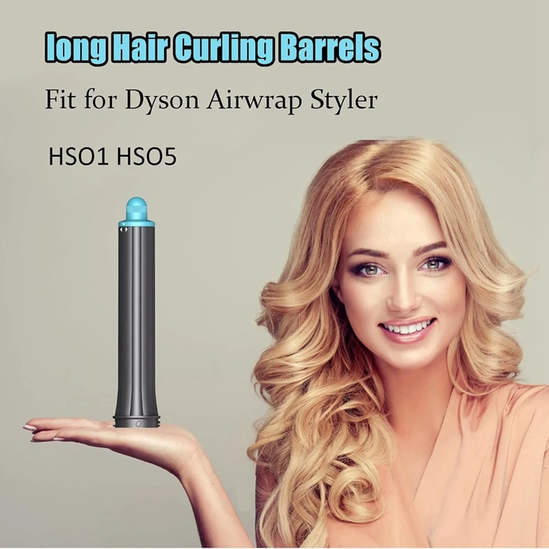 30 مللي متر براميل تجعيد الشعر الطويلة لـ Dyson Airwrap HS01 HS05 Styler مرفق ، براميل الشعر أوتوماتيكية الشباك