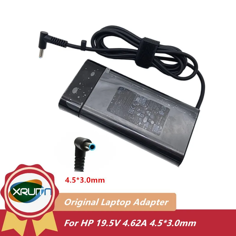 

19.5V 4.62A 90W 4.5*3.0mm For HP Spectre X360 Pavilion 15-cs1067/8 1092/3TX Charger AC Adapter TPN-CA09 937520-002 937532-850