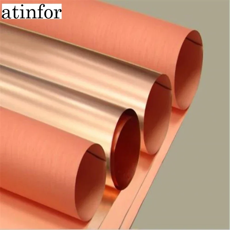 atinfor Customized single light electrolytic copper foil, Cu foil for lithium batteries, battery negative current collector