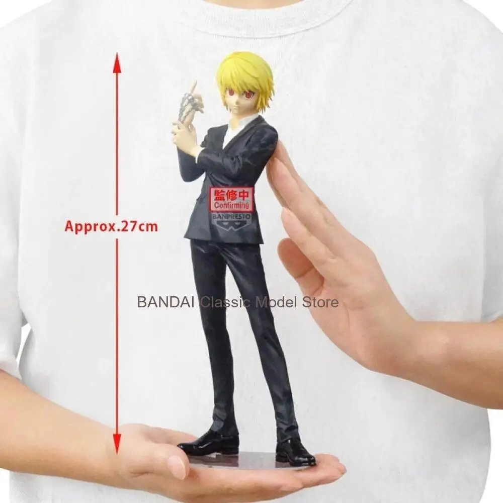 

В наличии Оригинальная фигурка Banpresto Anime Hunter X Hunter Grandista Курапика (версия с красными глазами) Аниме-фигурка: игрушка-подарок на день рождения