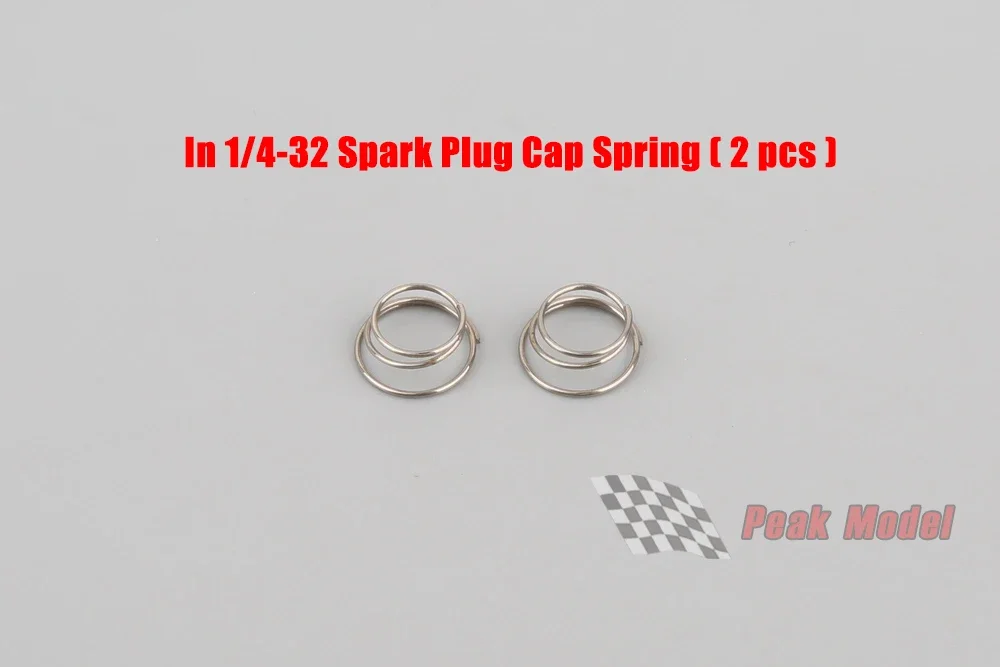 Rcexl 2ชิ้น/แพ็คใน1/4-32 ME8 / ME-8 /CM-6/CM6ฝาหัวเทียนภายในสปริงจุดระเบิดชิ้นส่วนเครื่องยนต์ RC