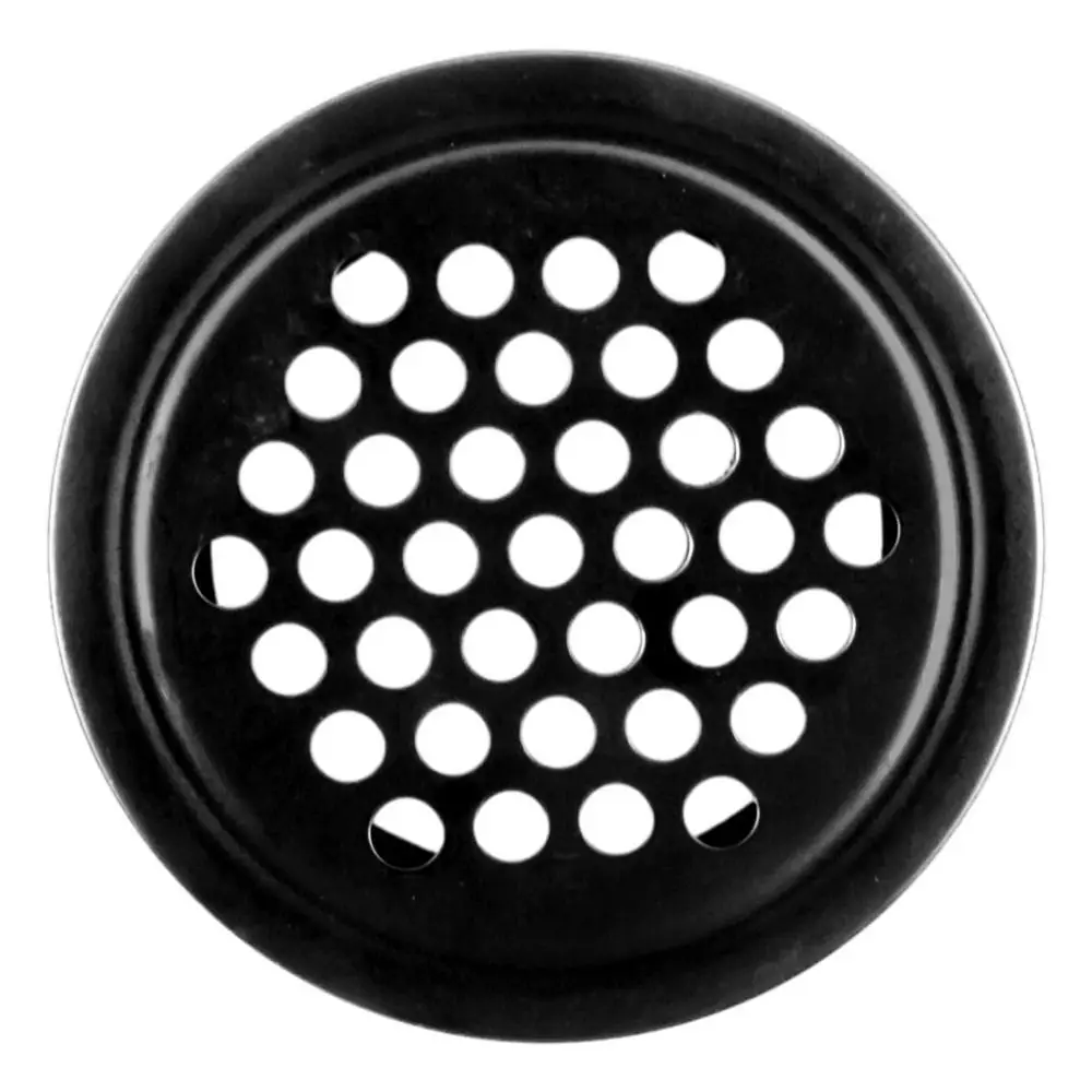 50 pcs 35mm Air Vent Holes Round Dustproof Ventilation Grilles Cover Black Stainless Steel Mesh Hole Shoe Cabinets