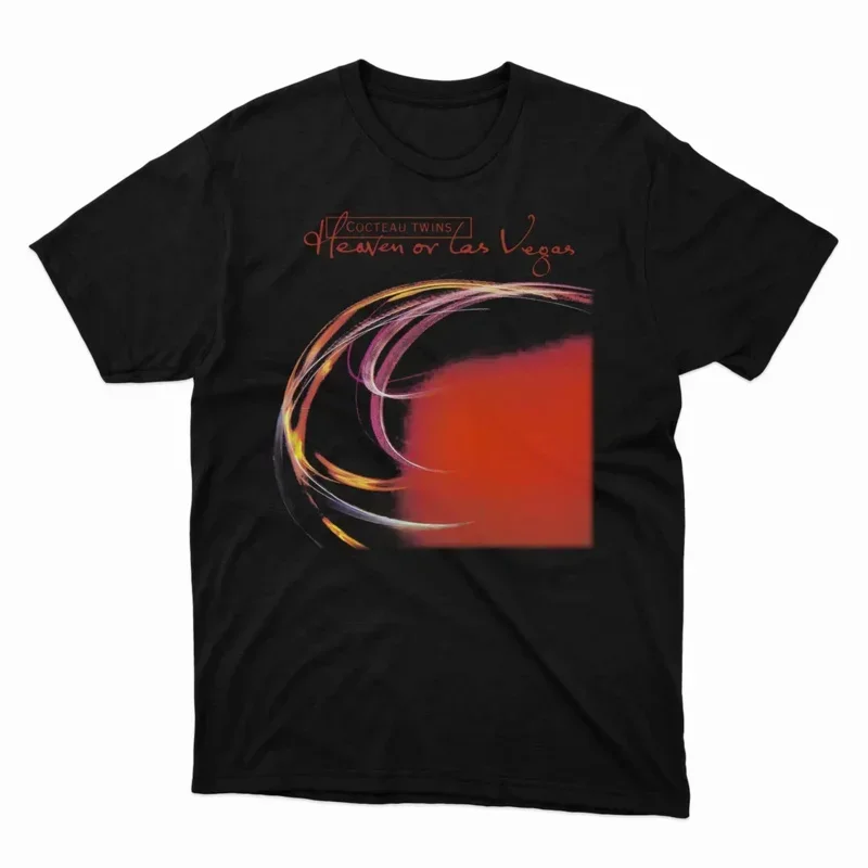 Vtg Cocteau Twins Heaven or Las Vegas Cotton Black Full Size Unisex Shirt MM1171 long or short sleeves