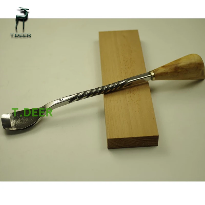 woodworking semi-circular flat chisel，T.DEER-DN1