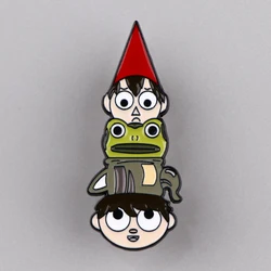 Funny Characters Lapel Pins Metal Enamel Pin Cartoon Brooch For Coat Pines Brooches For Women Badges On Backpack Jewelry Gift