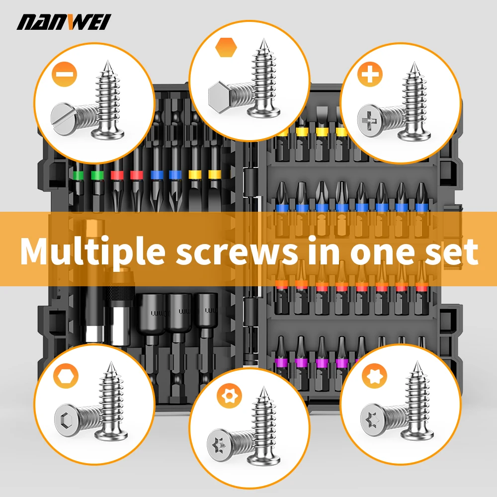 Custodia per cacciavite Deluxe Kit di riparazione per viti da lavoro a casa multifunzione