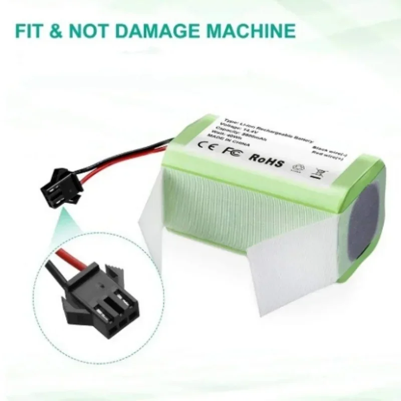 

14,8 В 2800 мАч 4S1P для Eufy RoboVac 15C 15T 25C 30 30C 35C MAX G10 G15 G20 G30 Аксессуары для гибридного робота-пылесоса Edge