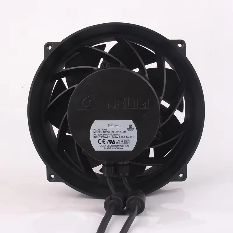 AC200-240V 1.25A DC EC 200X200X122MM 20CM 200122 Industrial Machinery Pipe Shaft Ventilation GTW017EUB12-U01 Cooling Fan