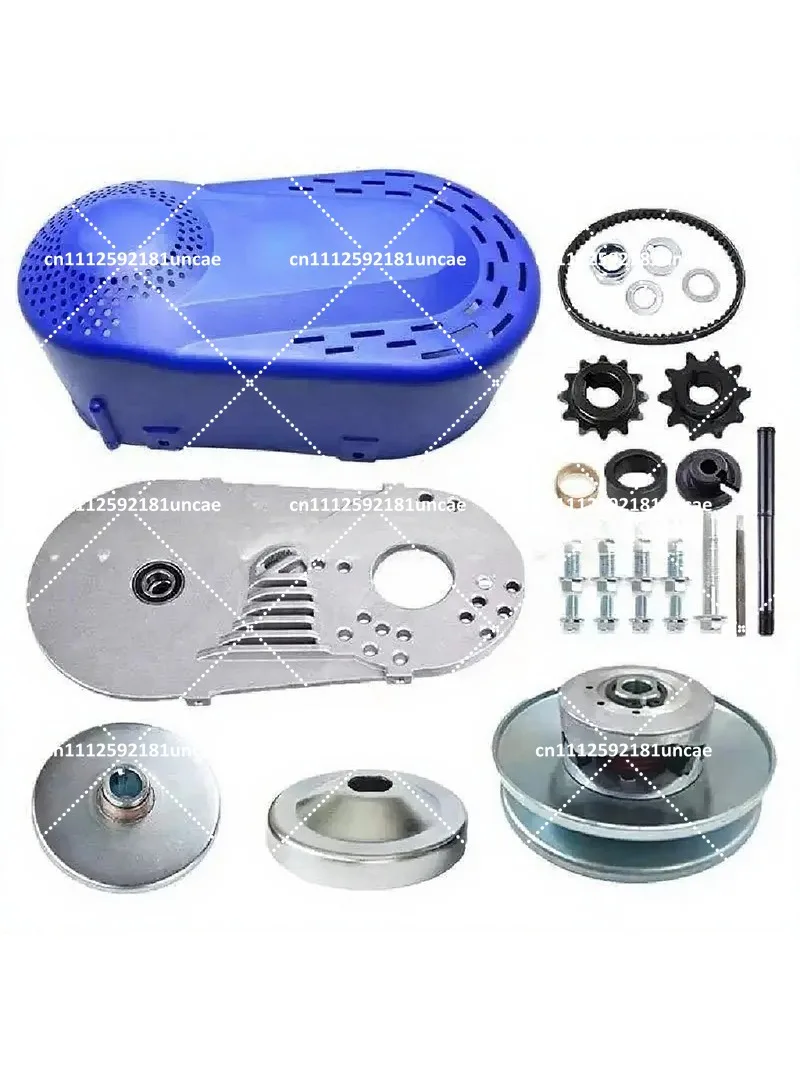 TAV230 Torque Converter Kit 12T 25mm #35 Chain 30 Series CVT Clutch Complete Set with Cover for Go Kart ATV UTV Buggy