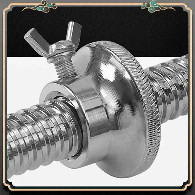 قسط 8 قطعة الحديد تدور قفل الياقات المسمار المشابك مكافحة زلة تدور قفل الياقات لرفع الأثقال الدمبل #6