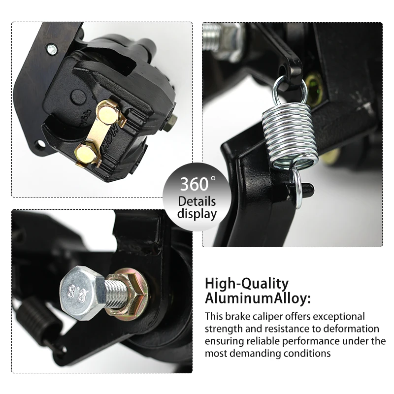 LYNNCHI قطع غيار الدراجات النارية الهيدروليكية الخلفية اليسرى الفرامل الفرجار مضخة سفلية ل ATV دراجات الشاطئ الذهاب كارت الترابية دراجة الطرق غير الممهدة على الطرق الوعرة #3