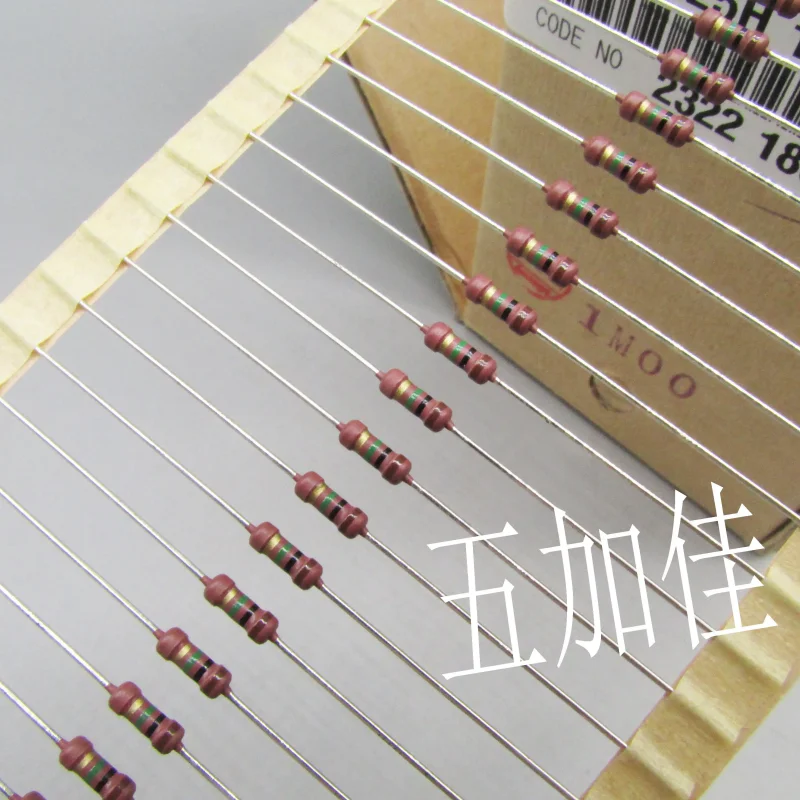10-100pcs imported SFR25H 1M 1MB 1/2W 5% SFR25H0001004JA500 metal film resistor