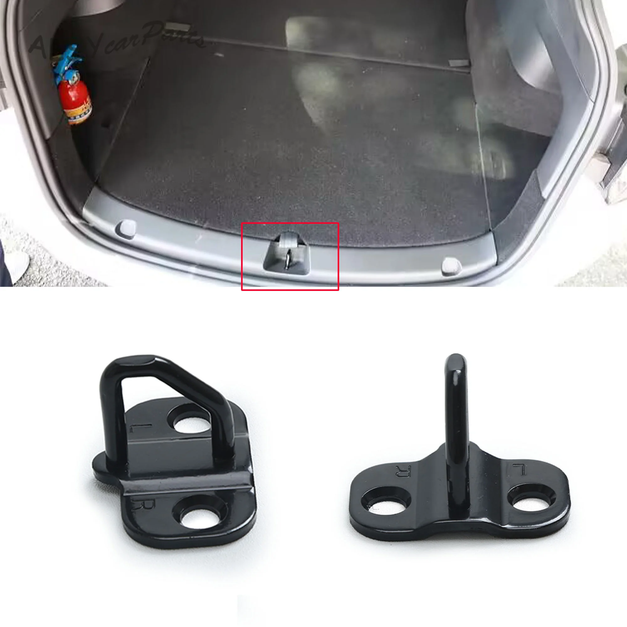 

Car Tailgate Luggage Compartment Lock Black Metal Hook 1092309-00-B for Tesla MODEL 3 High Performance 4WD (5YJ3)