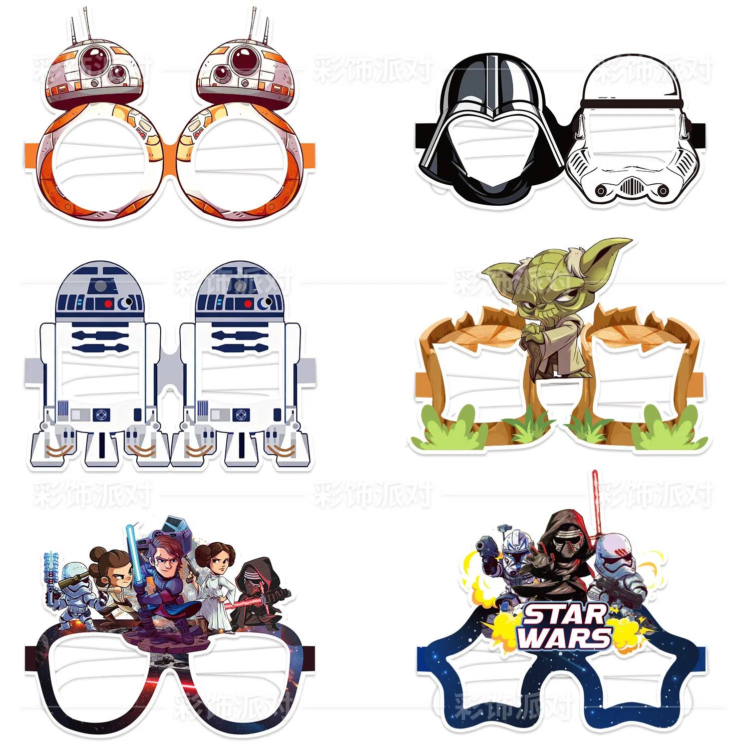 Oculos-de-anime-star-wars-para-decoracao-de-festa-de-aniversario-12-24-pecas-mascaras-para-criancas-acessorios-para-fotografia-de-festa