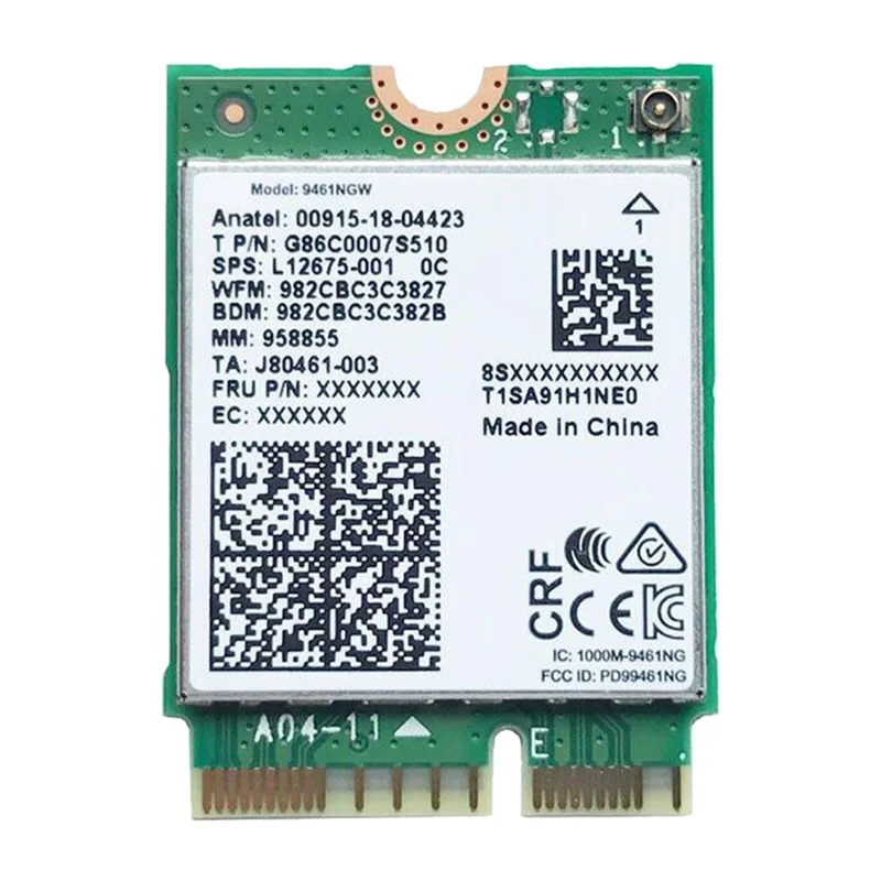 N35R_DU For Intel 9461NGW WiFi Card+Baffle Kit