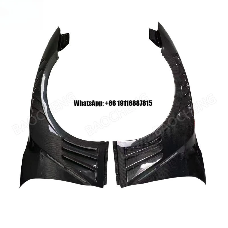 

For Nissan R35 GTR Vent Style Partial High Quality Carbon Fiber Car Accessories Front Fender Vents