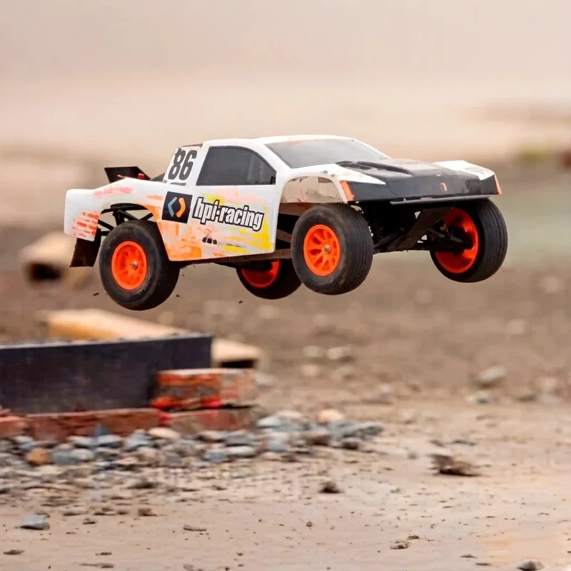 1/10 160031 Hpi Jumpshot V2 Sc Flux Remote Control Electric High Speed Rear Drive Brushless Short Truck Off-Road Model Car Gifts