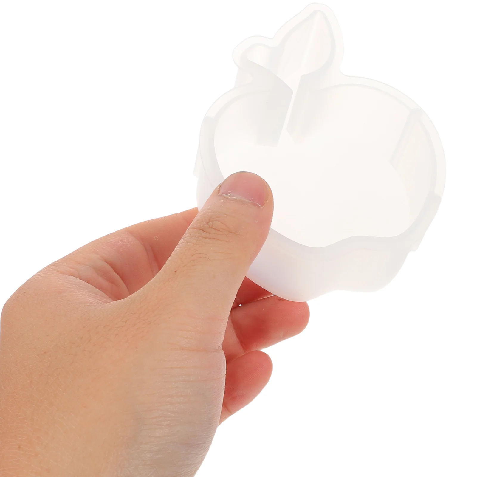 

Silicone Apple Mold White Handmade Holiday Resin Silicone Craft DIY Epoxy Casting Fondant Candy Decorative Ornament Thanksgiving