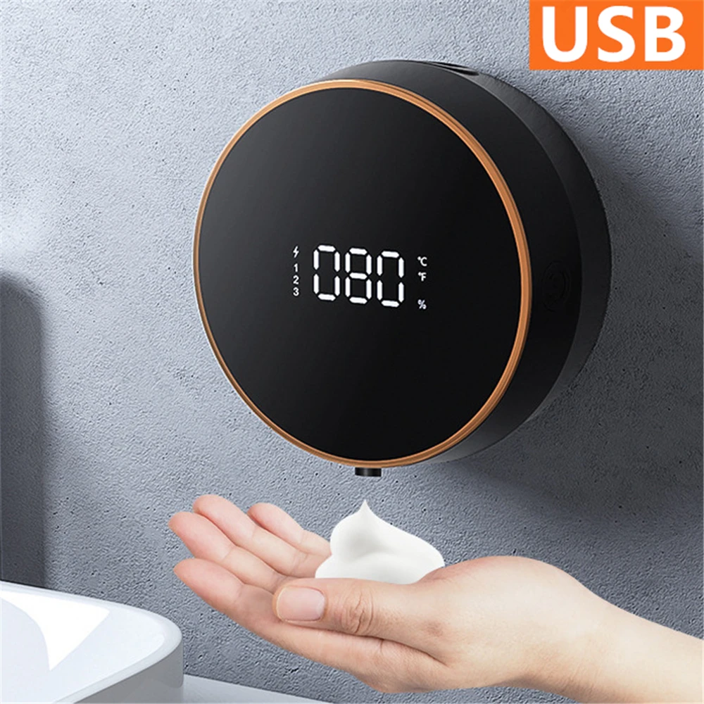 Automatic Induction Foam Soap Dispenser Hand Washing Infrared Smart Hand Sanitizer Machine For Bathroom Washroom