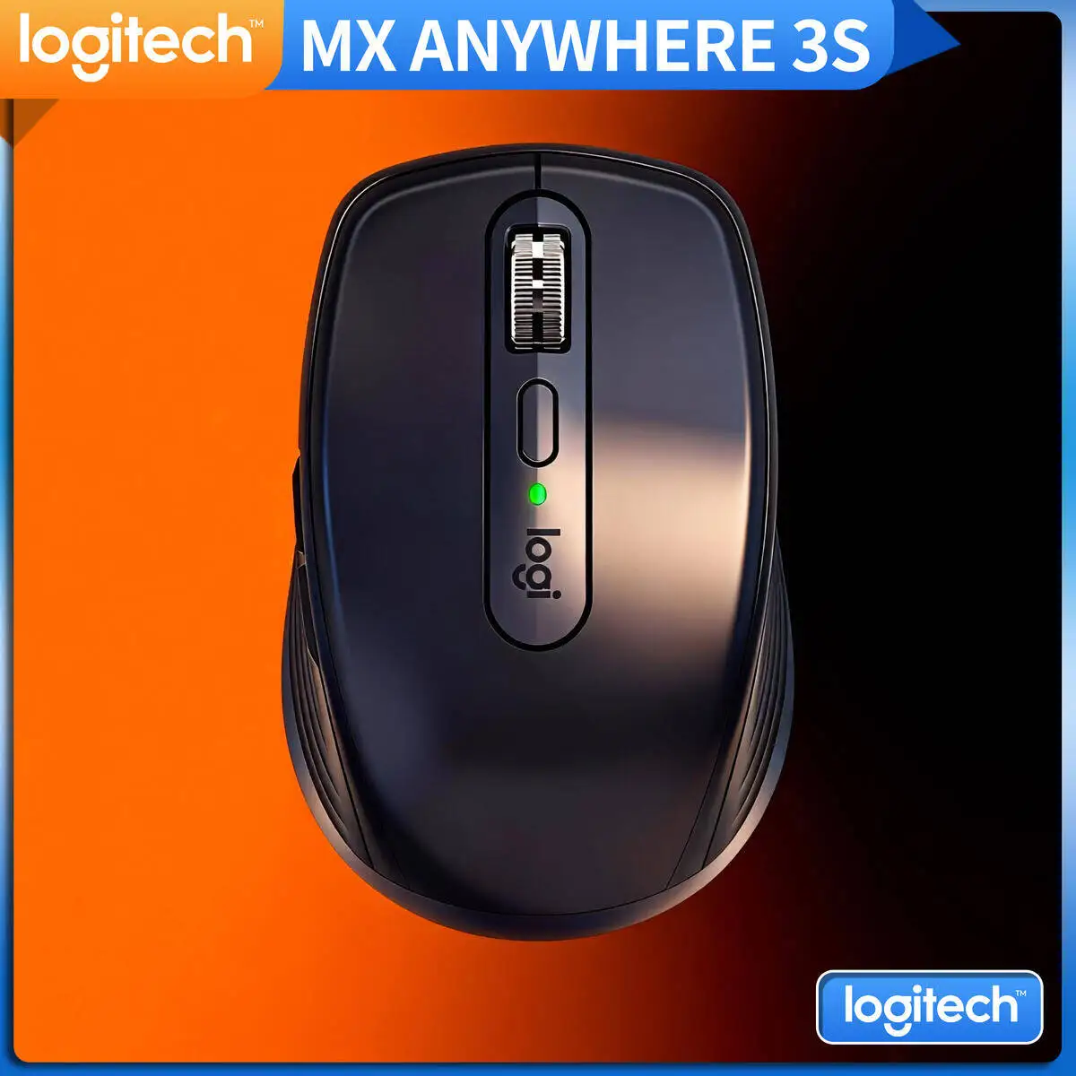 

Logitech MX Anywhere 3S Wireless Mouse 4000DPI High Precision Fast Scrolling for Laptop Desktop Office Home