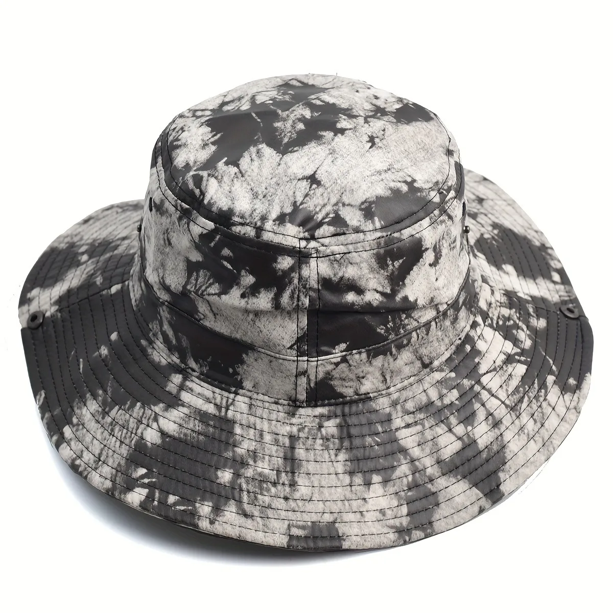 

Мужская уличная панама - 100% полиэстер, дышащая и легкая для пеших прогулок/рыбалки | Отделка из искусственной кожи, коричневый/черный