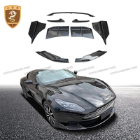 For Aston Martin DB11 Body Kit ST Style Dry Carbon Front Rear Diffuser Splitter Air Vent Tail Wing Side Guard Plate Replace Part