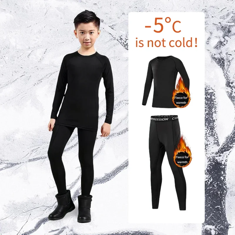 

Children's autumn and winter warm and quick-drying training basketball and football suits, sports sets, running and fitness