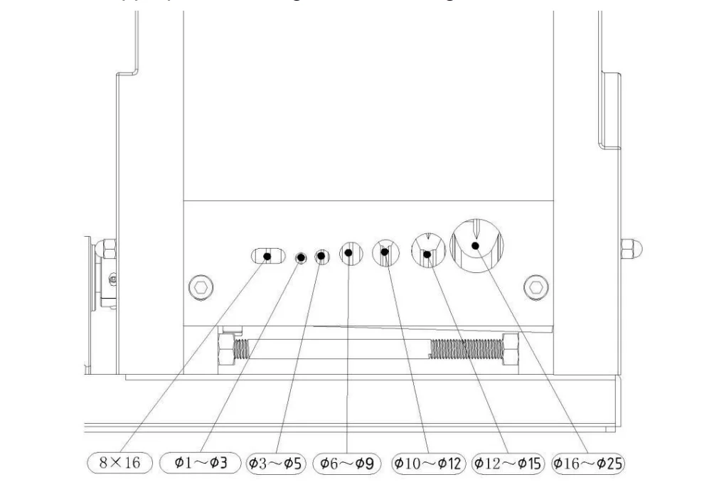 Imagem -06 - Descascador de Cobre Bonde do Descascador de Cabo 60w da Máquina de Descascamento 125 mm do Fio para a Recuperação de Alumínio de Cobre 220v 110v do Fio