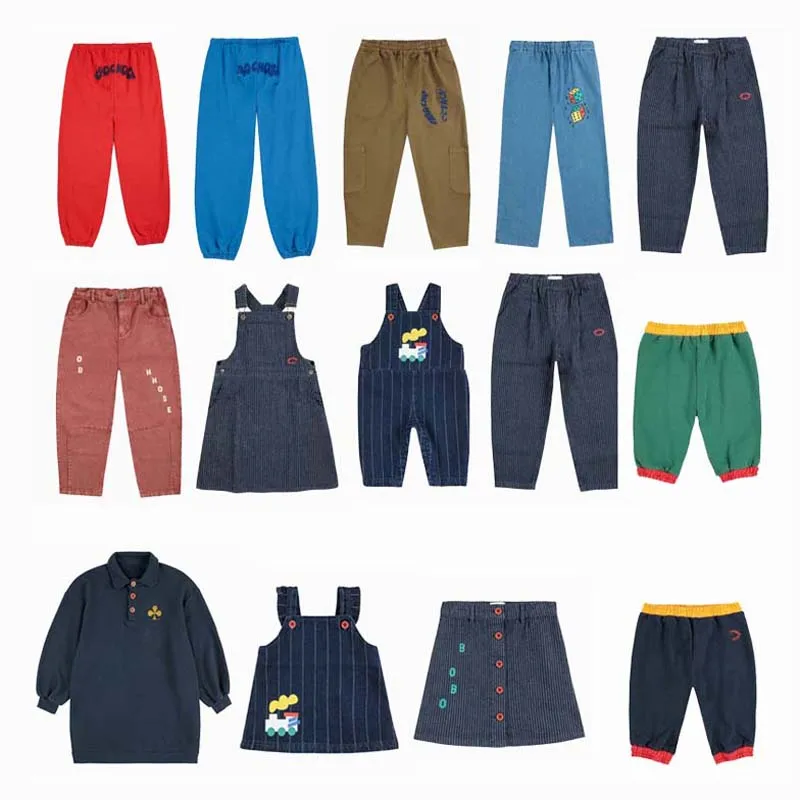 

PER-SALE 2025 Autumn Winter BC Boys Girls Cute Skirts Print boys pants girls dress Sets Baby Girls Pants Kids Boutique Clothes