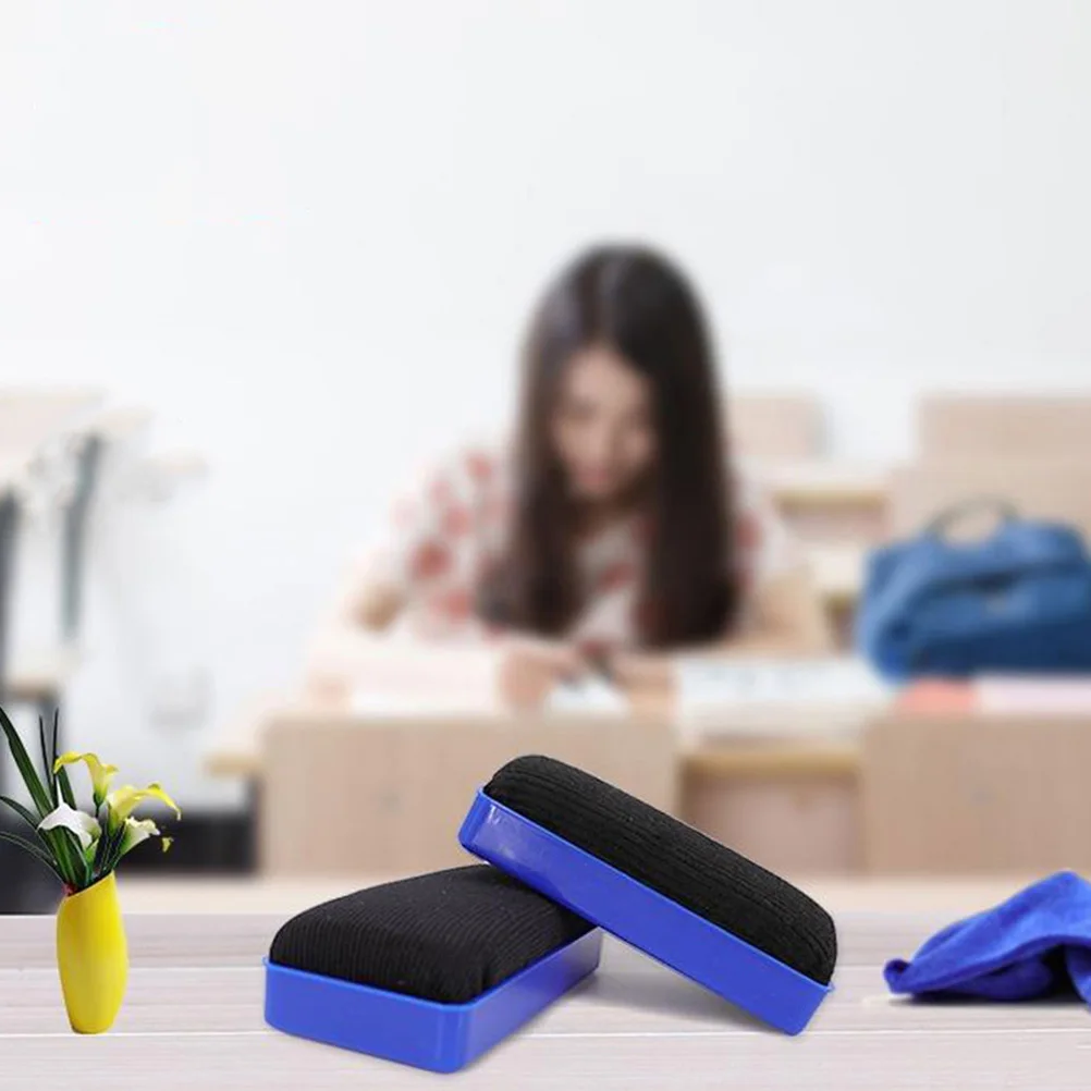 6 Buah Penghapus Papan Tulis Mini Mudah Disimpan Membersihkan Permukaan untuk Sebagian Besar Benda Penghapus Papan Tulis Perlengkapan Kantor