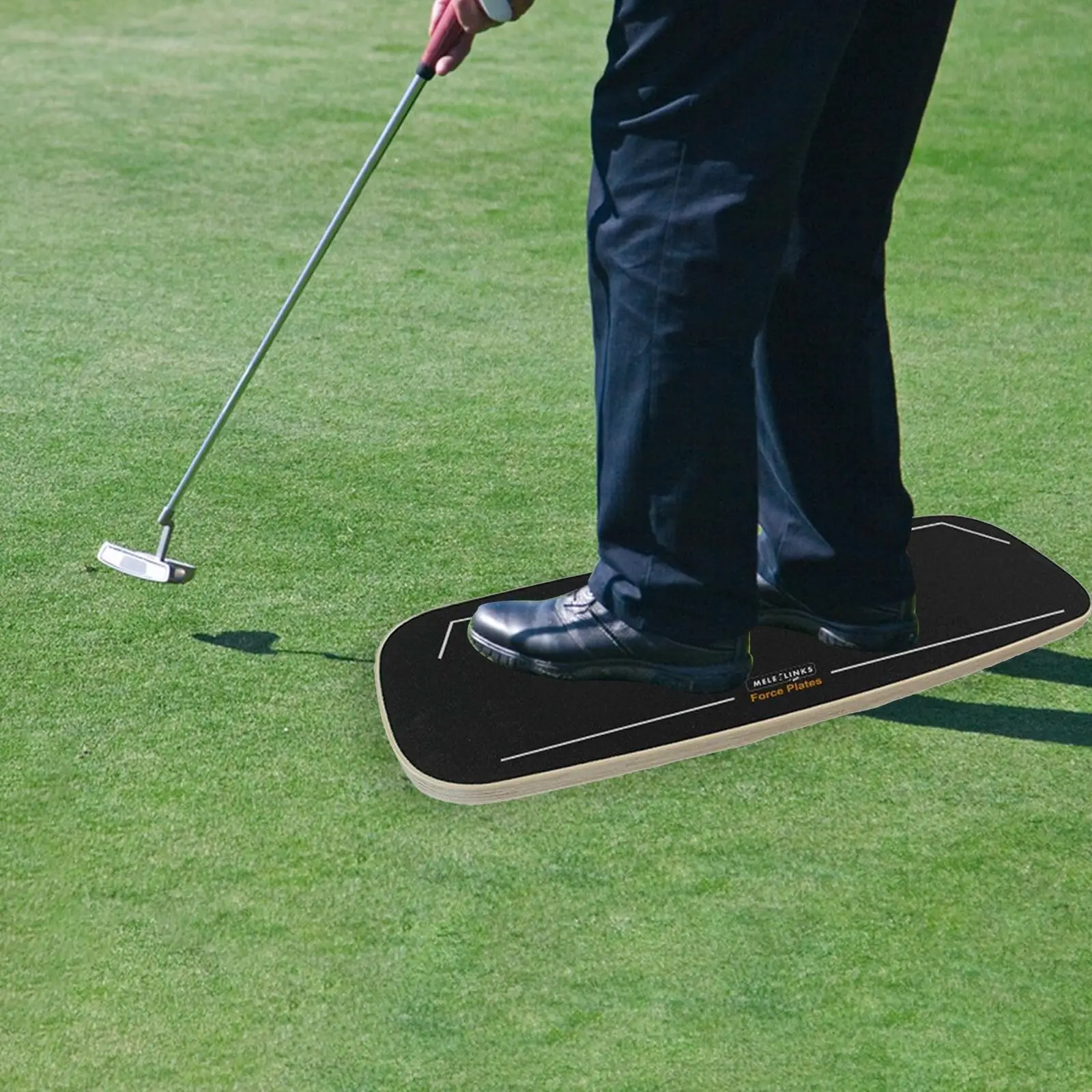 مدرب جولف سوينغ لتصحيح وضعية الجولف غير قابل للانزلاق، يزيد من سرعة التأرجح للوحة نقل الجاذبية لتدريب الكبار