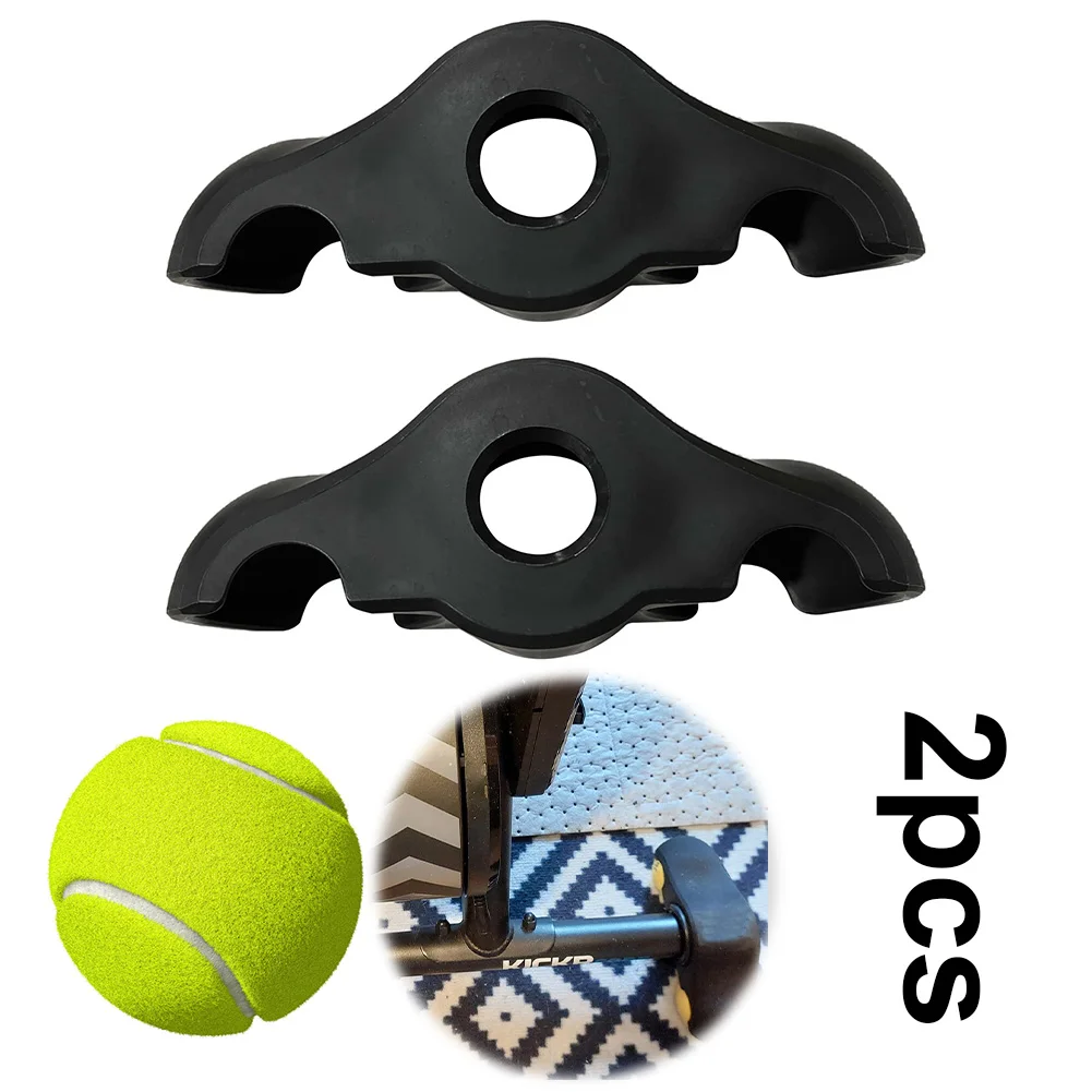 Indoor Cycling Foot Pads Tennis Ball Foot Pads Rocker Plate Feet Adapters for Smart Bike Trainer Workout Equipment