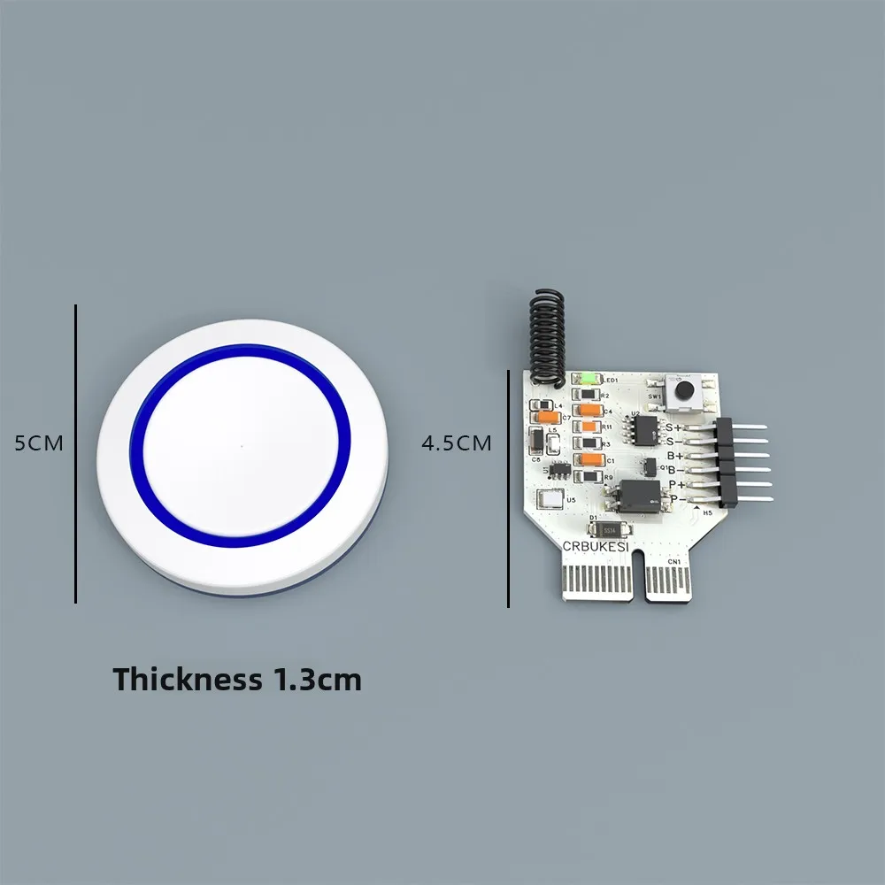 Wireless Remote Computer Power Switch External PC Power Button Desktop Computer Case Motherboard Switch On Off