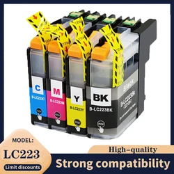 LC223 LC221 LC 223 Cartridges for Brother Printer Ink Cartridge DCP-J562DW J4120DW MFC-J480DW J680DW J880DW J5320DW printer