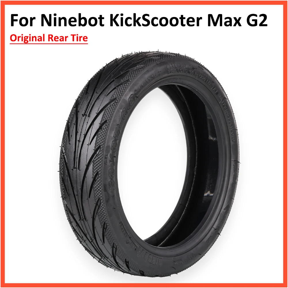 

Original Rear Wheel Tire for Ninebot Max G2 G65 Electric Scooter Motor 60/65-6.9 Vacuum With Anti-puncture Gel Tires Parts