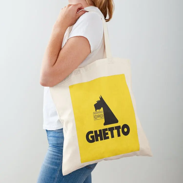 

Ghetto - Scandinavian for value Tote Bag cloth bag woman sacs de shopping tote bags aesthetic bags luxury women