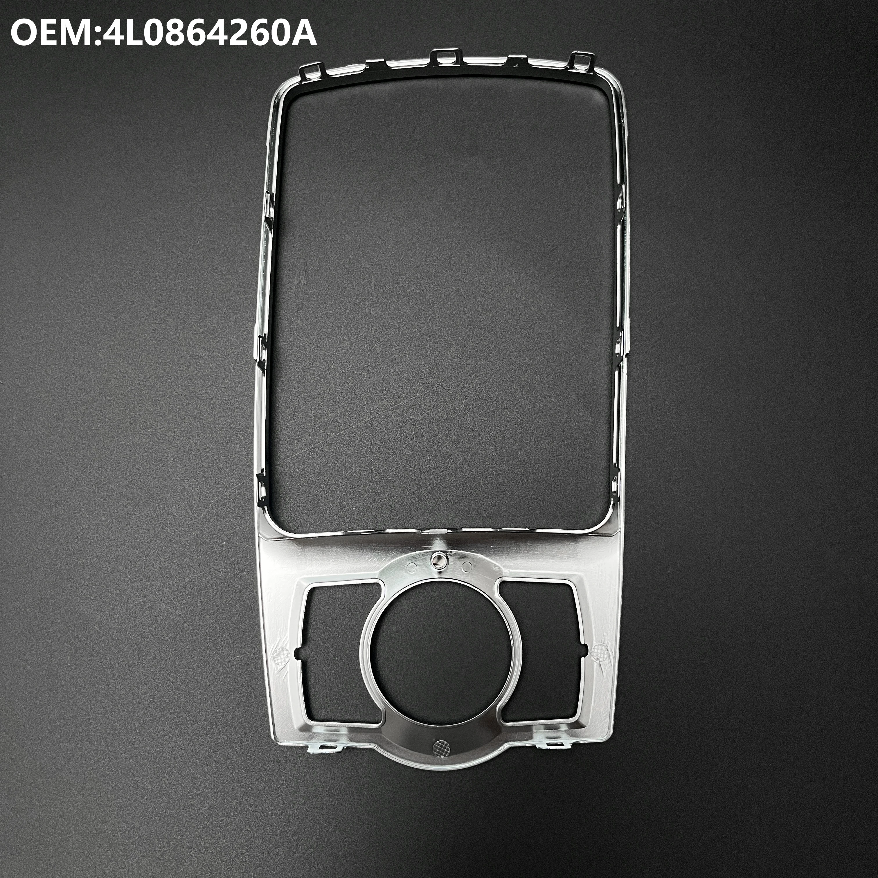 Für Audi Q7 2007-2015 A6C6 2005-2011 Mittelkonsolen-Rahmenverkleidung 4L0864260 4FD864260 Schaltkonsolen-Panelrahmen – Detail 3