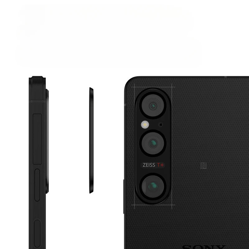 Aluminum Metal Rear Camera Lens Glass For Sony Xperia 1 VI Xperia1VI Lens Protector Ring Film Tempered Glass